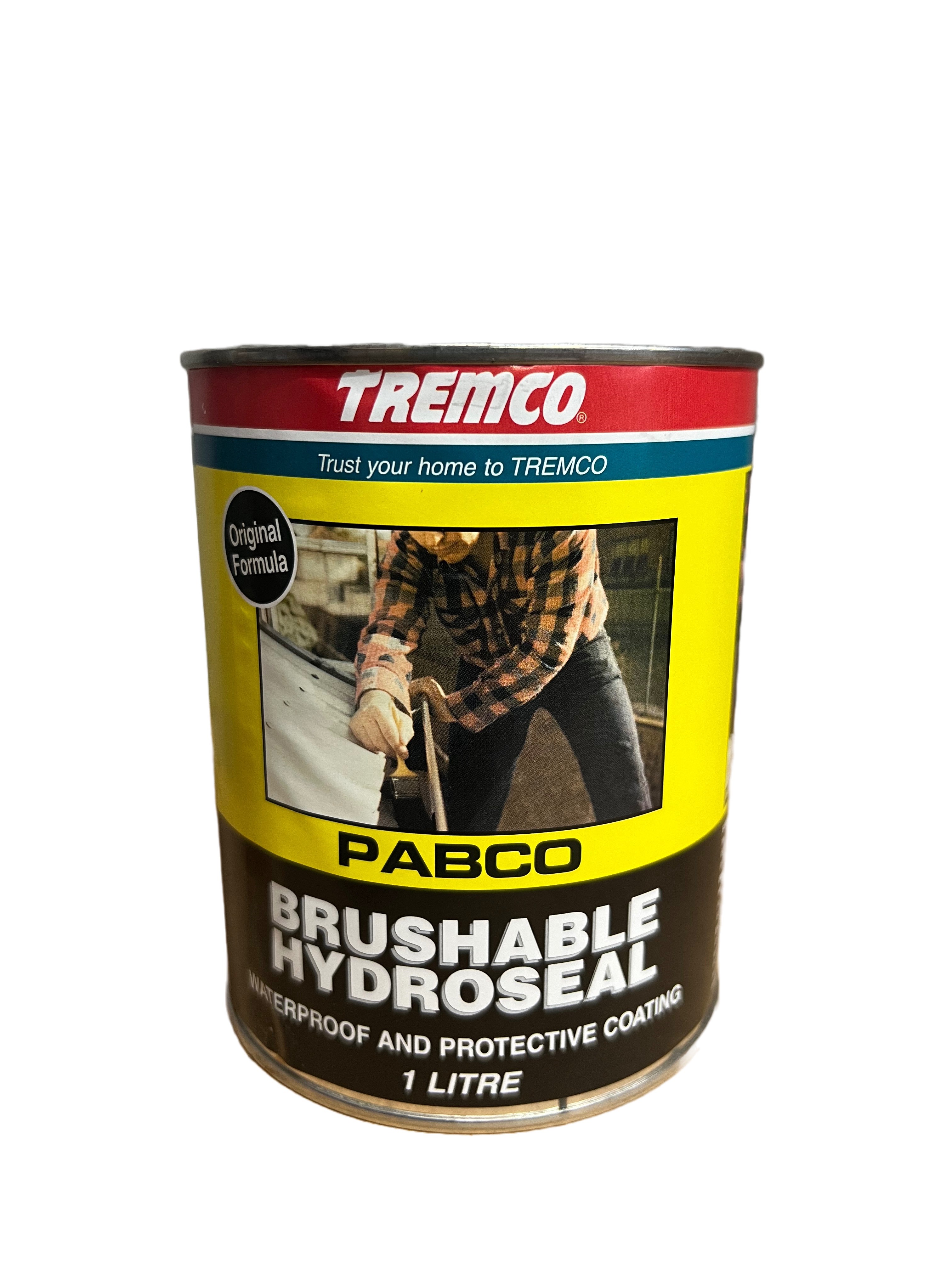 Pabco - Tremco 130100 817 Brushable Hydroseal - Bitumen Based Tin - 1 L